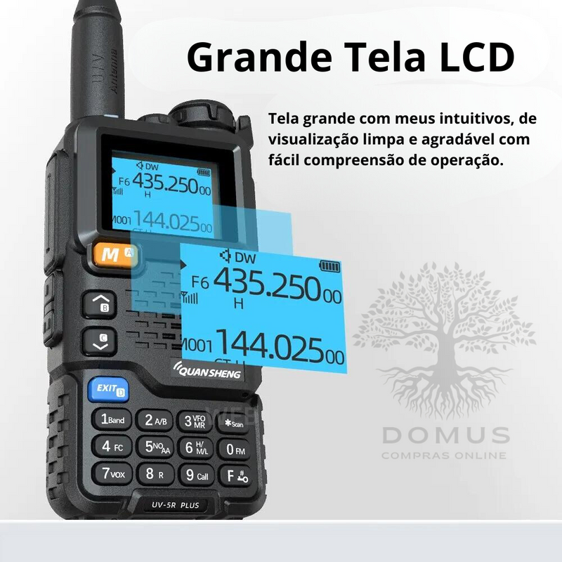 Rádio UV 5R Plus Am/Fm
