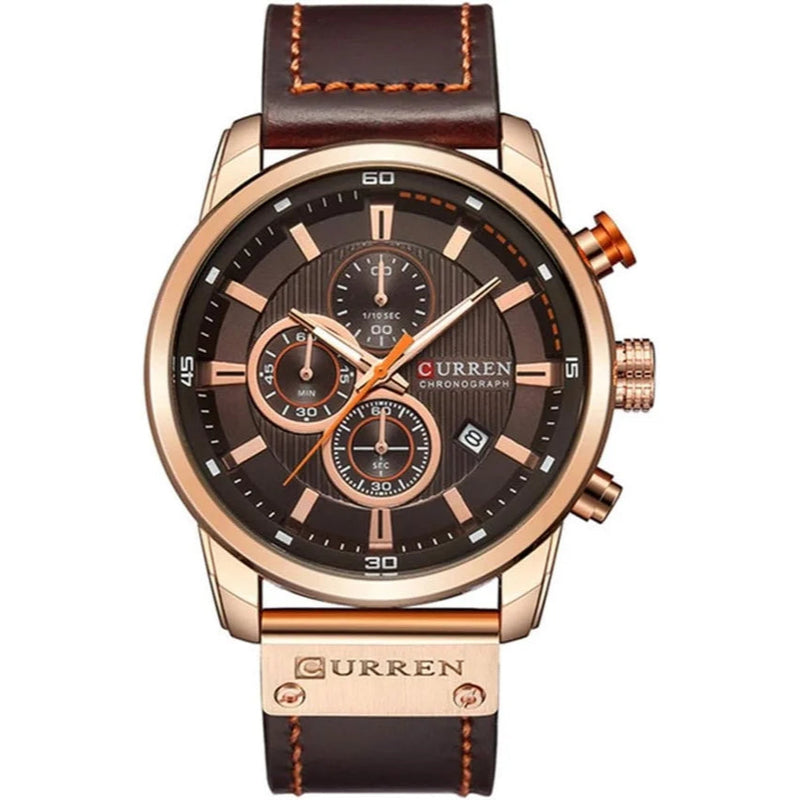 Relógio Domus Masculino - Leather Meridian
