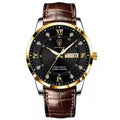 Relógio Domus Masculino - Leather Eclipse