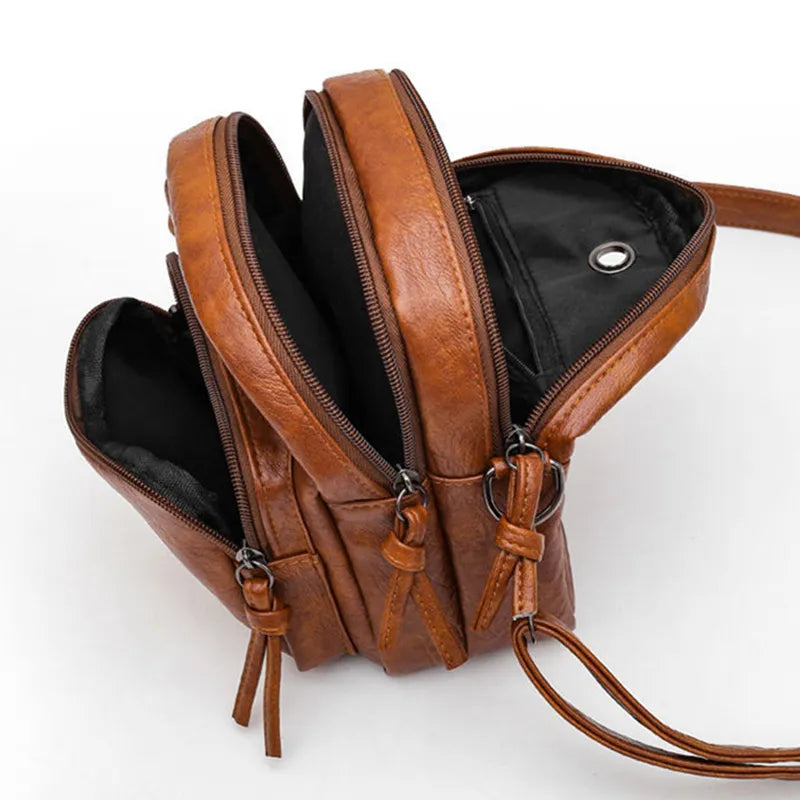 Bolsa Crossbody Vintage 2024 - QUEIMA DE ESTOQUE 🔥 50% 0FF + FRETE GRÁTIS