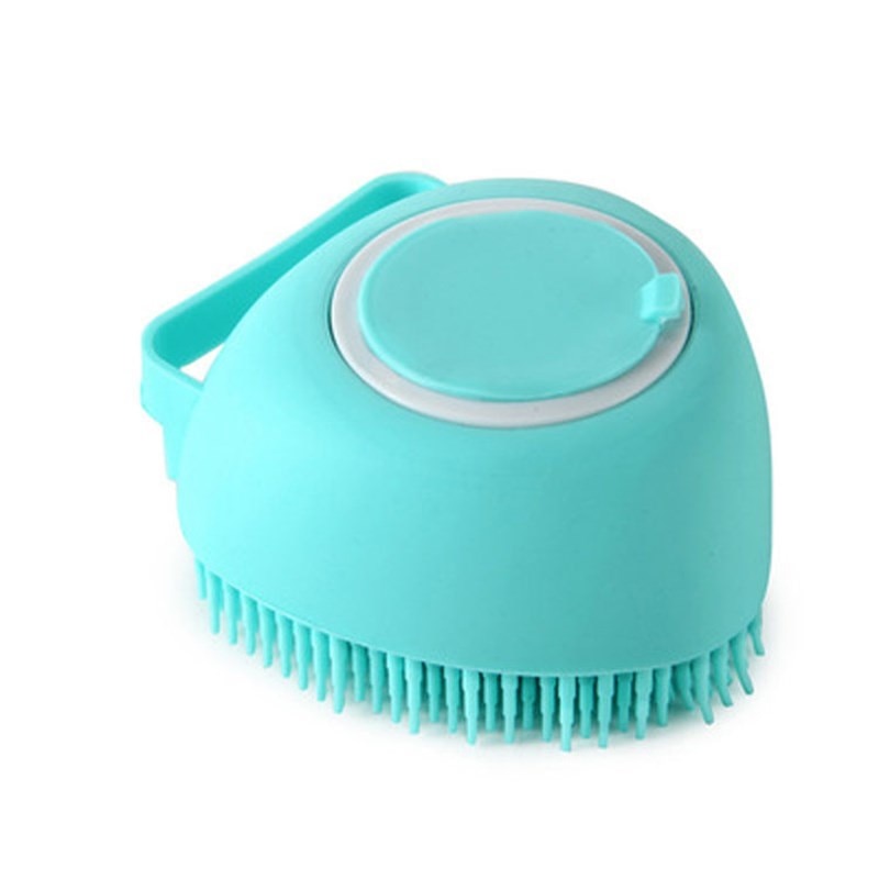 Escova para Banho Pet Porta-Sabão de Coração - Domus Store