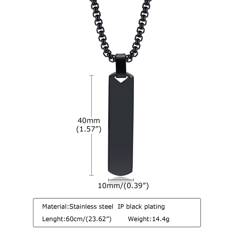 Colar Masculino com Inicial - Domus Store