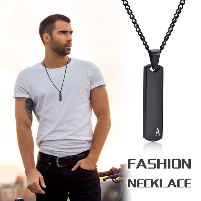 Colar Masculino com Inicial - Domus Store